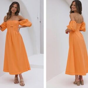 Fortunate One Store- Sunset Hour Maxi Dress